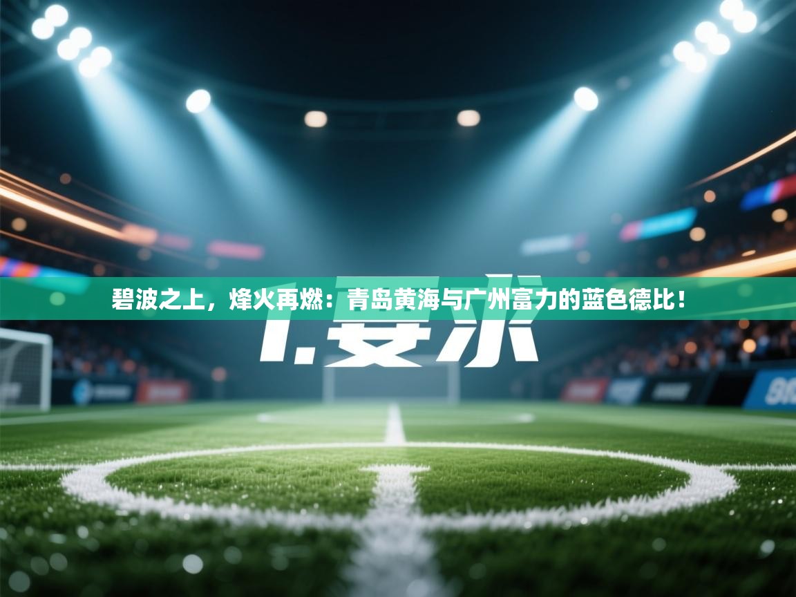 碧波之上，烽火再燃：青岛黄海与广州富力的蓝色德比！  第2张
